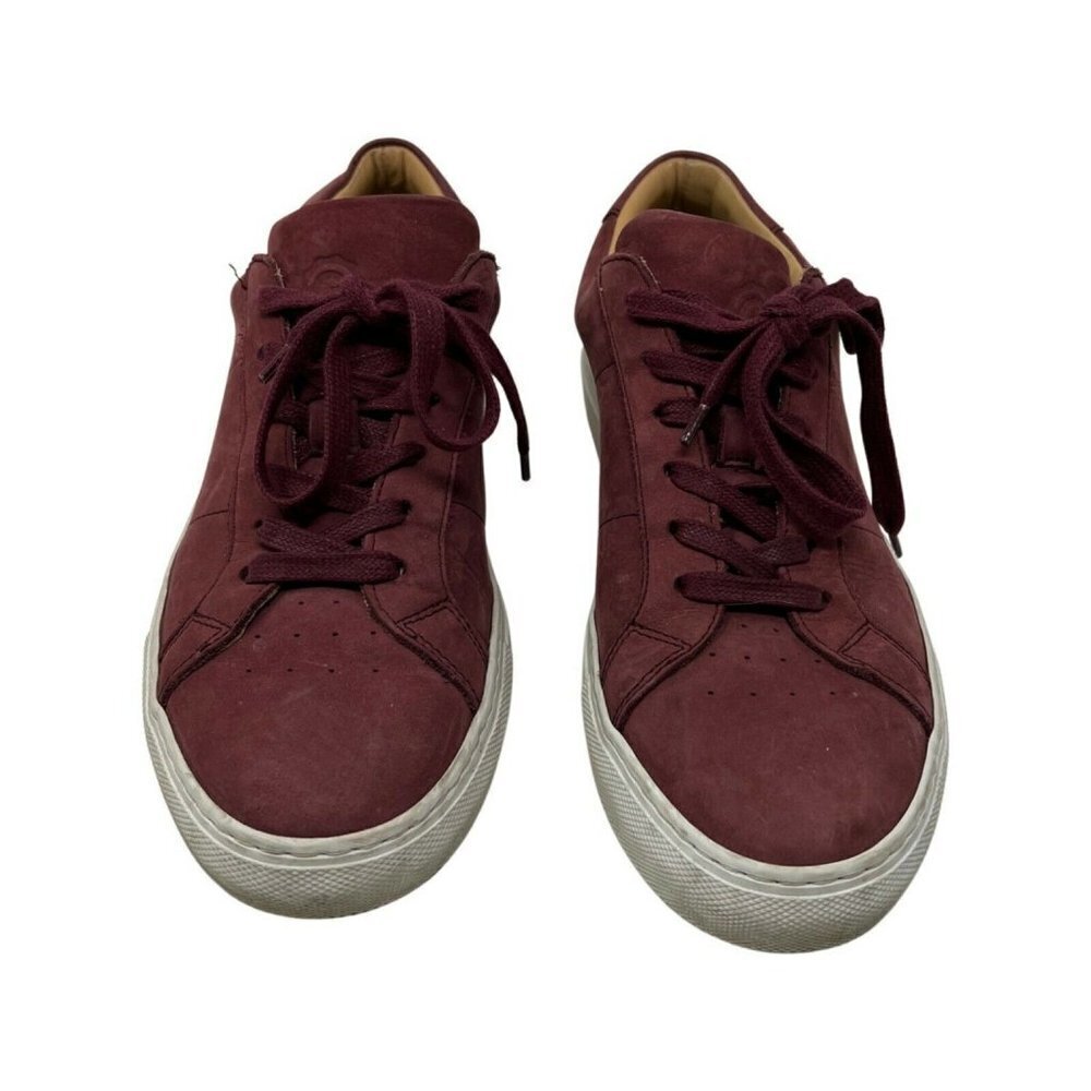 GREATS The Royale Sneakers EUR Size 40 Tibetan Red Suede Lace Up Italian Made - Picture 2 of 10